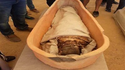 افتتاح الهرم المنحنى بدهشور