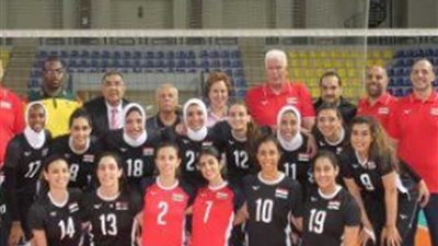 سيدات الطائرة أمام السنغال لتحديد بطل برونزية البطولة الإفريقية