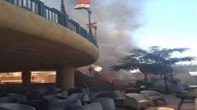 اشتعال حريق بنادي الاتحاد السكندري
