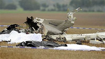 مقتل 9 أشخاص في السويد جراء تحطم طائرة للقفز بالمظلات