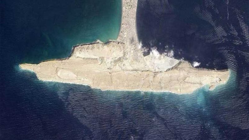 هلاك جزيرة في بحر