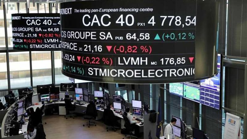 بورصة باريس تغلق