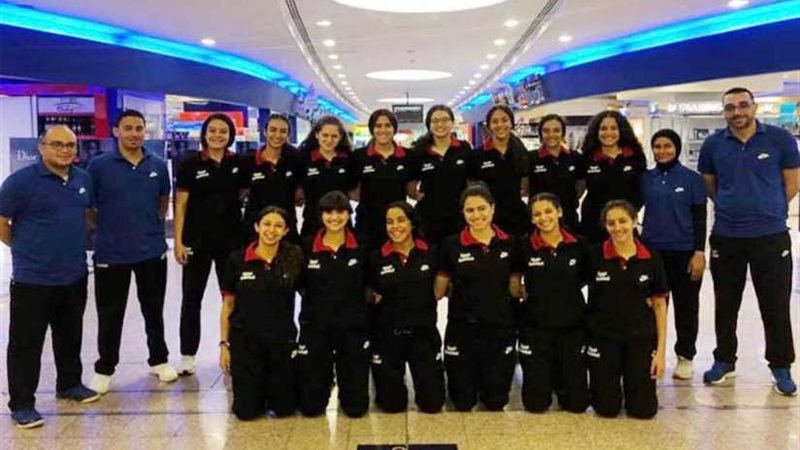 ناشئات السلة يغادرن