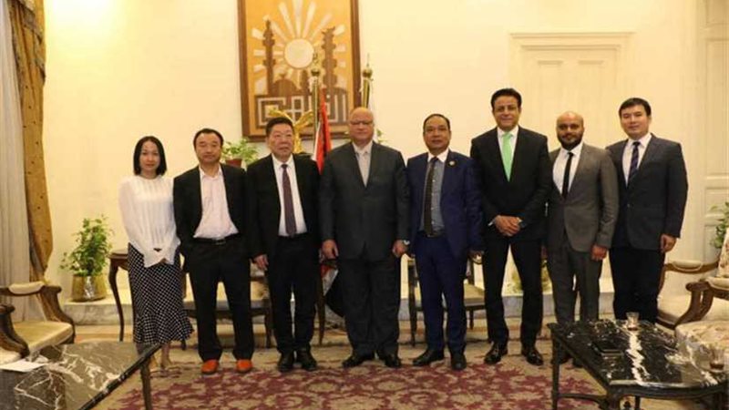 محافظ القاهرة يستعرض