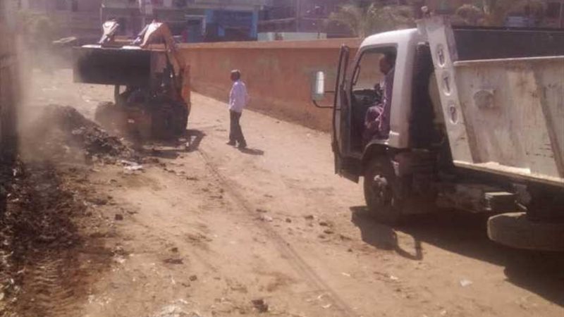 رفع 126 طن قمامة