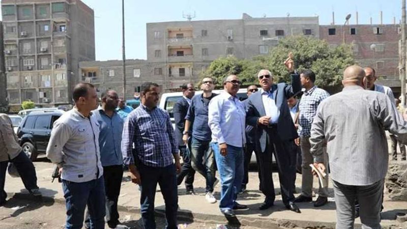 محافظ الجيزة يجازي