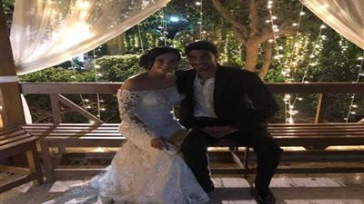 صور .. زفاف أنس أسامة نجم سلة الزمالك ومنتخب مصر لكرة السلة