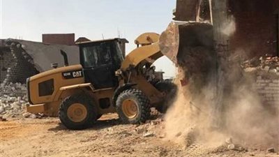 إزالة ٧١ حالة تعد على أملاك الدولة والأراضي الزراعية ونهر النيل خلال ٢٤ ساعة