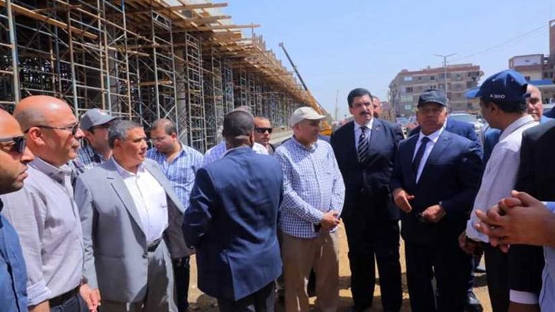 وزير النقل يتفقد