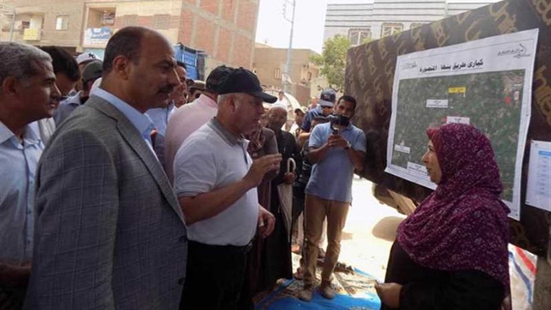 وزير النقل يتفقد