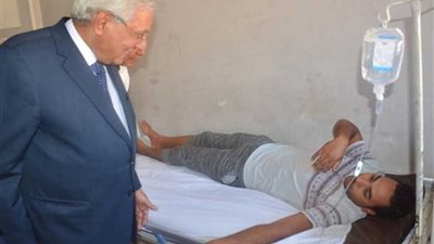 محافظ الدقهلية يتفقد مستشفى جمصة