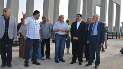 وزير الري ومحافظ القليوبية يتفقدان سحارة مصرف بلبيس بأبو زعبل
