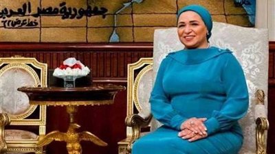 قرينة رئيس الجمهورية تهنئ الشعب المصري بذكرى ثورة ٢٣ يوليو المجيدة