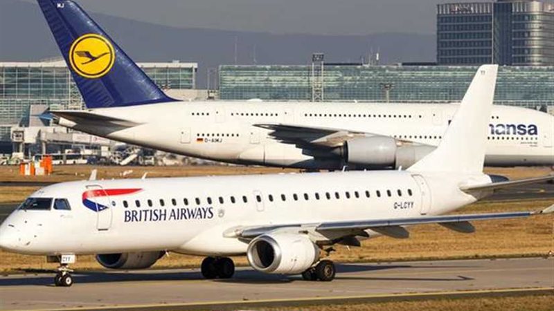 طائرة الخطوط الألمانية