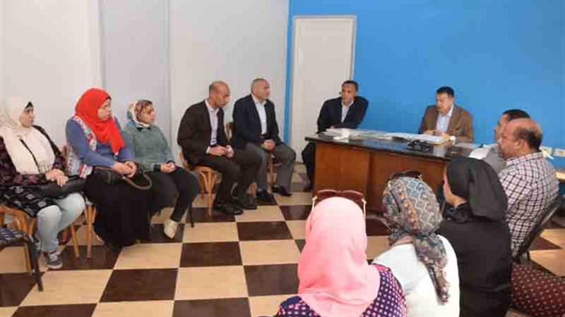 محافظ بني سويف للمهندسين