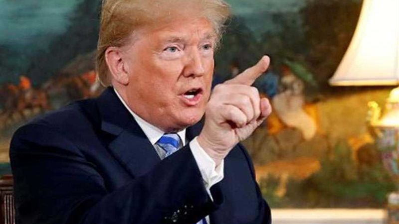 ترامب: ماي أدت عملا