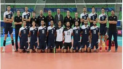 فراعنة الطائرة يواجهون الكونغو بالبطولة الإفريقية بتونس