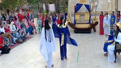 القرية الفرعونية تحتفل بذكرى ثورة يوليو بفتح متحف 