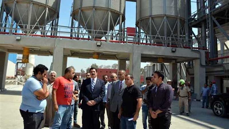 محافظ القليوبية يتفقد