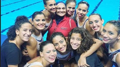 كواليس فوز فريدة عثمان ببرونزية بطولة العالم في سباق 50 متر فراشة