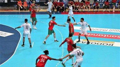 الشوط الأول ..فراعنة اليد يتفوقون علي البرتغال 17_15