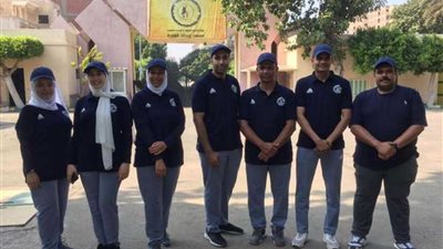 شباب أعضاء هيئة تدريس جامعة القناة يشاركون بمعسكر إعداد القادة بحلوان