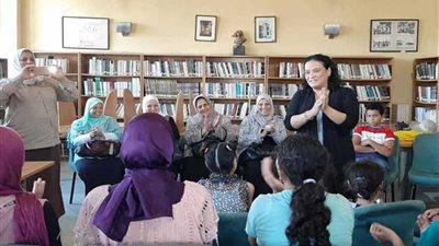 انطلاق أولى فعاليات ورش الحكي بمكتبة الحضارة الإسلامية بالقلعة