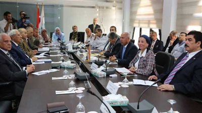 وزيرة البيئة تناقش الاستعدادات لمواجهة السحابة السوداء