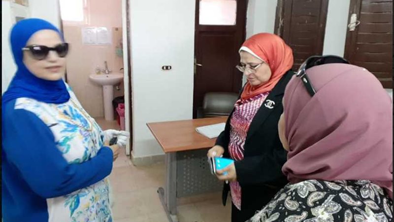 مديرة صحة الجيزة