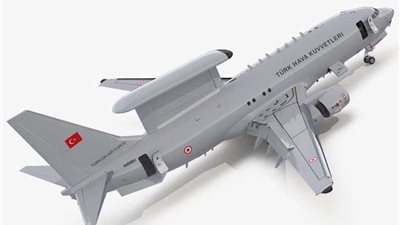 طائرة إنذار مبكر تركية ترصد تحركات الجيش الوطني الليبي