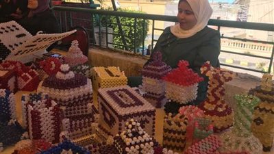 إقبال كبير على معرض الأسر المنتجة في العريش