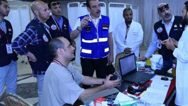 بعثة الصحة تتابع