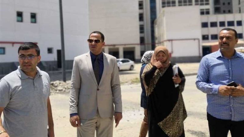 عبيد يتفقد الأعمال