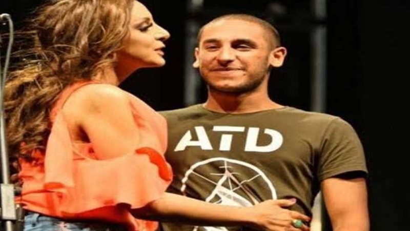 نجل أنغام يهاجم زوجها..