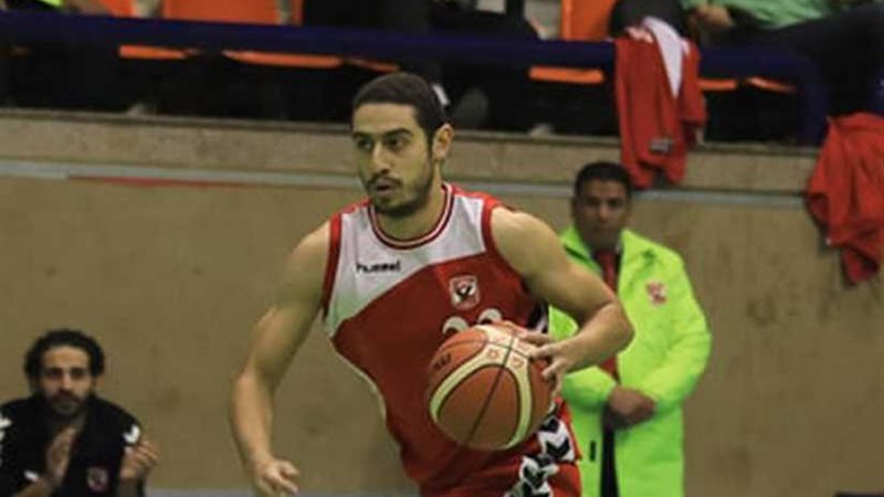 لاعب سلة الأهلي محمد