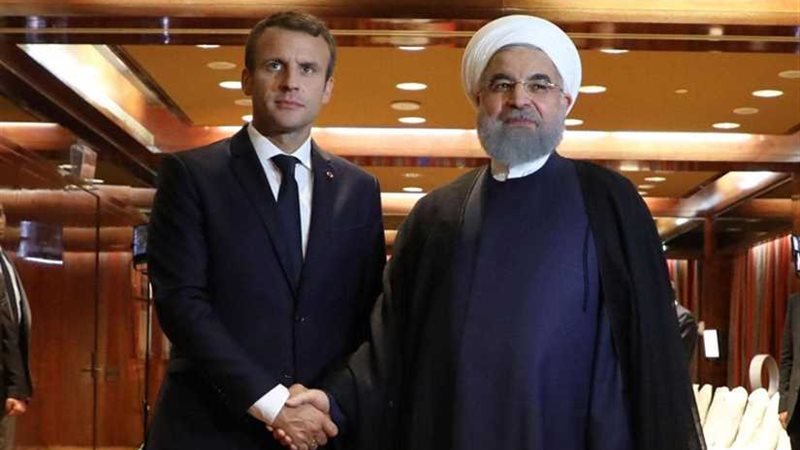 ماكرون يبحث مع روحاني