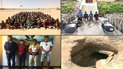 نشاط مكثف لقوات حرس الحدود على كافة الإتجاهات الإستراتيجية