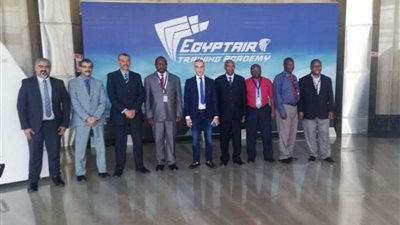مصر للطيران تستقبل وفد من طيران تنزانيا