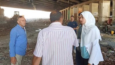 نائب محافظ القليوبية تتفقد مدينة الخصوص