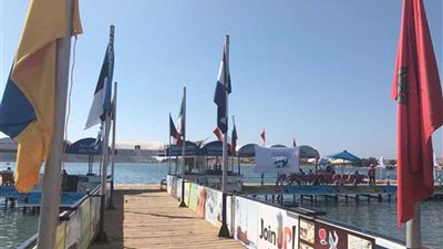 انطلاق منافسات المياه المفتوحة ببطولة العالم لسباحة الزعانف