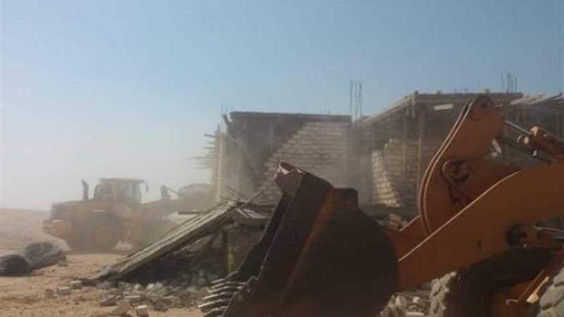 إزالة 49 حالة تعدٍ