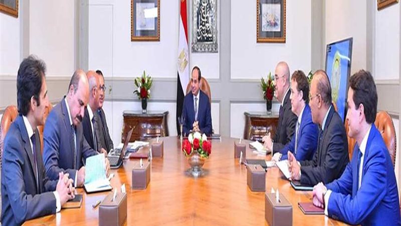 السيسي يشهد توقيع