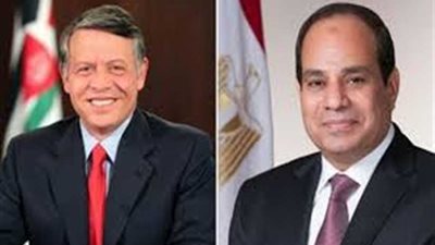 العاهل الأردني يعزي الرئيس السيسي في ضحايا 