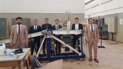 ابتكار جديد لطلاب هندسة حلوان ينافس المستورد