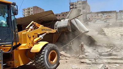 إزالة 3081 حالة تعدٍ على أملاك الدولة بالموجه الـ13 بالقليوبية