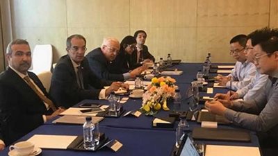الاتصالات : بحث التعاون مع مسؤولي شركات صينية لضخ استثمارات جديدة في مصر