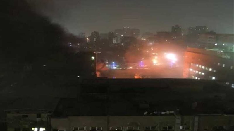 الداخلية: حريق بـ