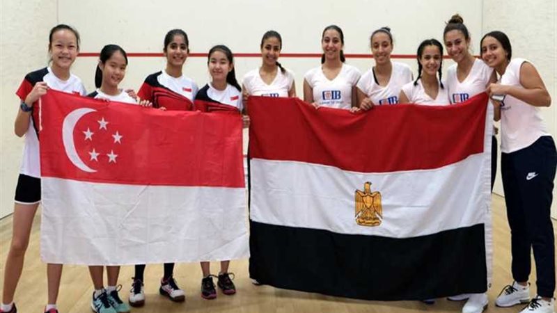 ناشئات مصر يهزمن