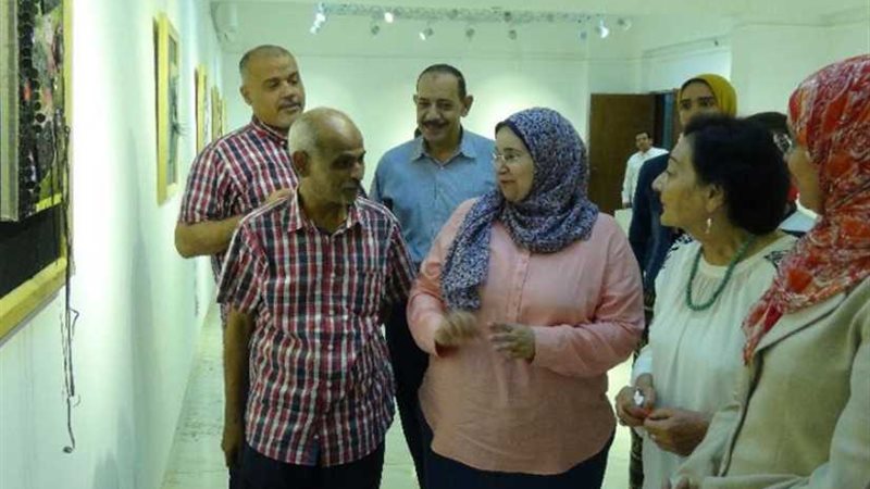 افتتاح معرض حوارات