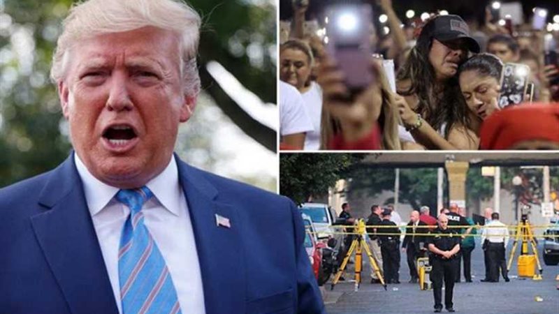 الرئيس الأمريكي يلقى